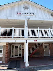 Front view of the main lobby.