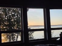 Morning view from the bedroom