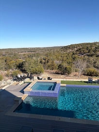Looking down from Master Bedroom.