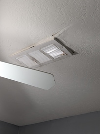 Vent had mold around it and was loose