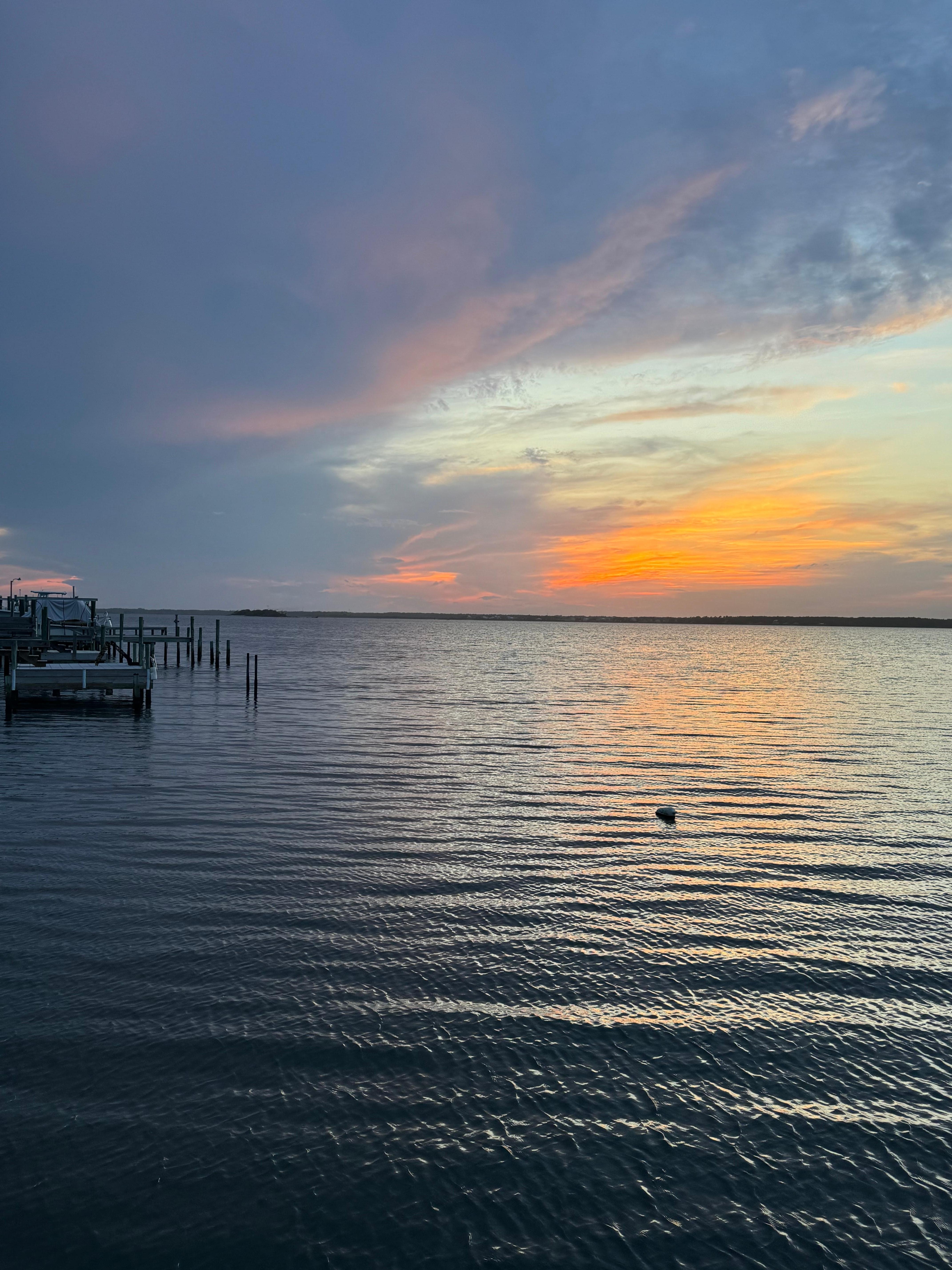 Sunset from the backyard!