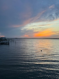 Sunset from the backyard!