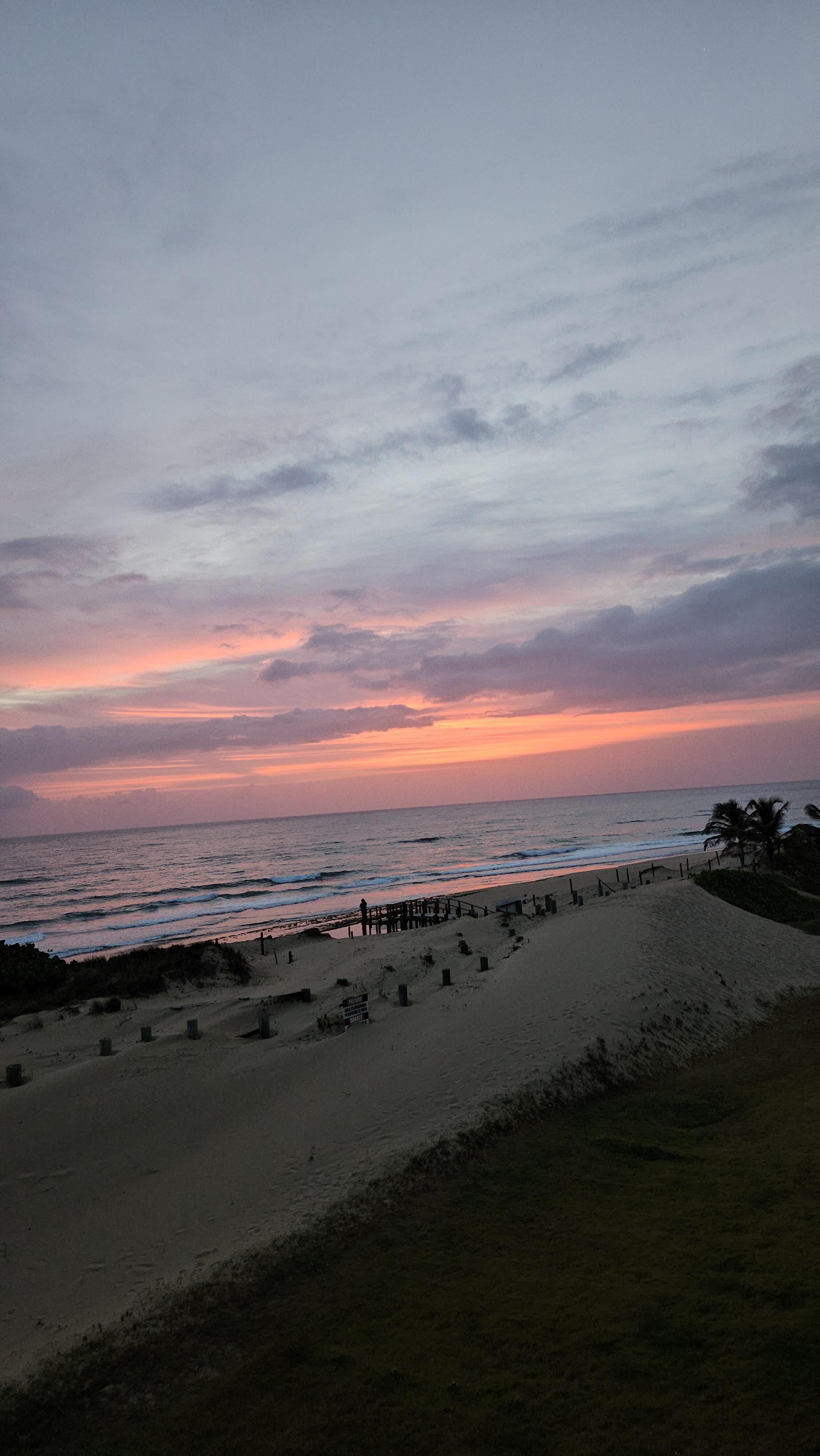 Sunrise from the balcony 