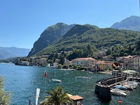 View from the room balcony during the day