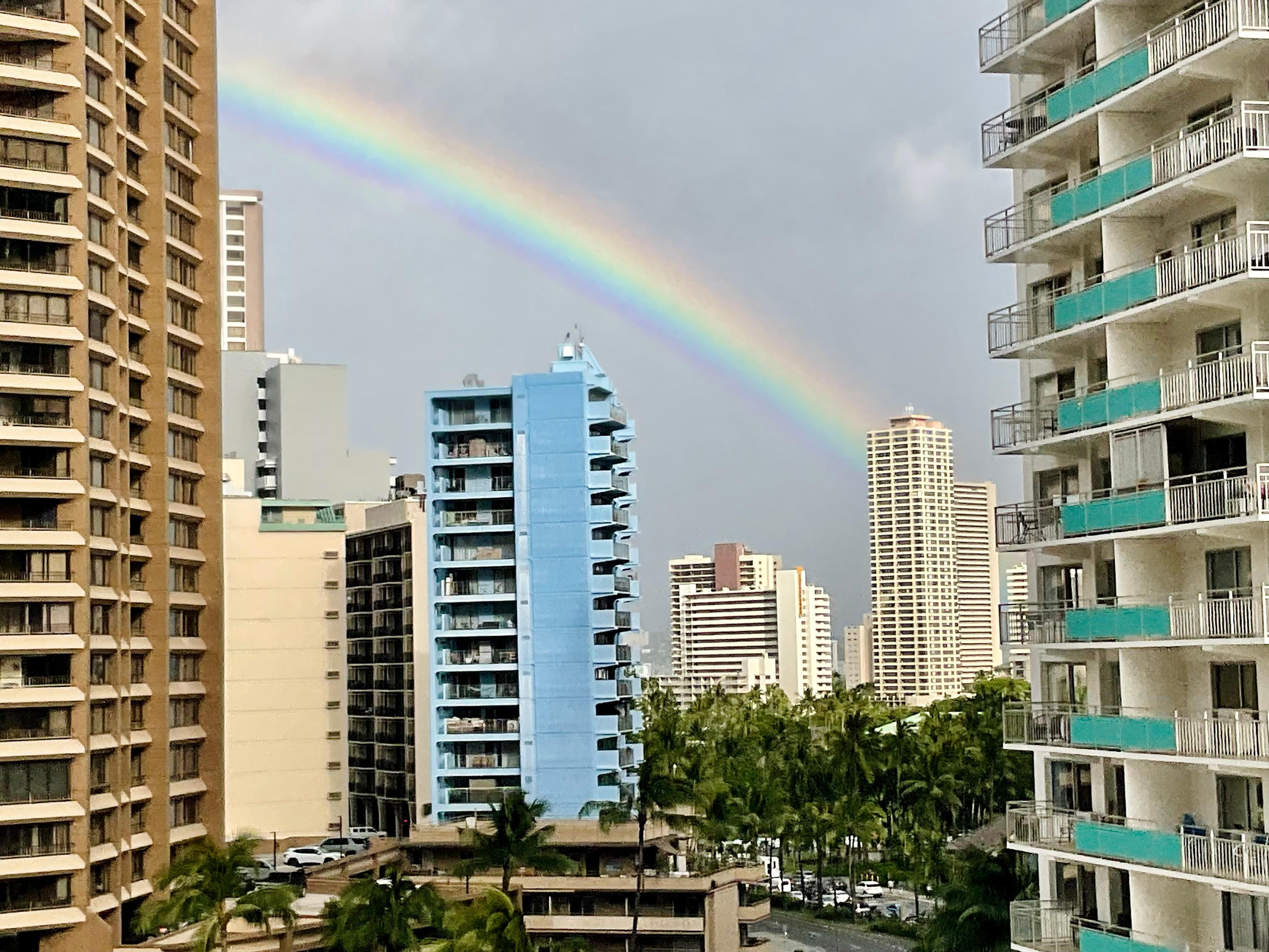 View of City from the room 