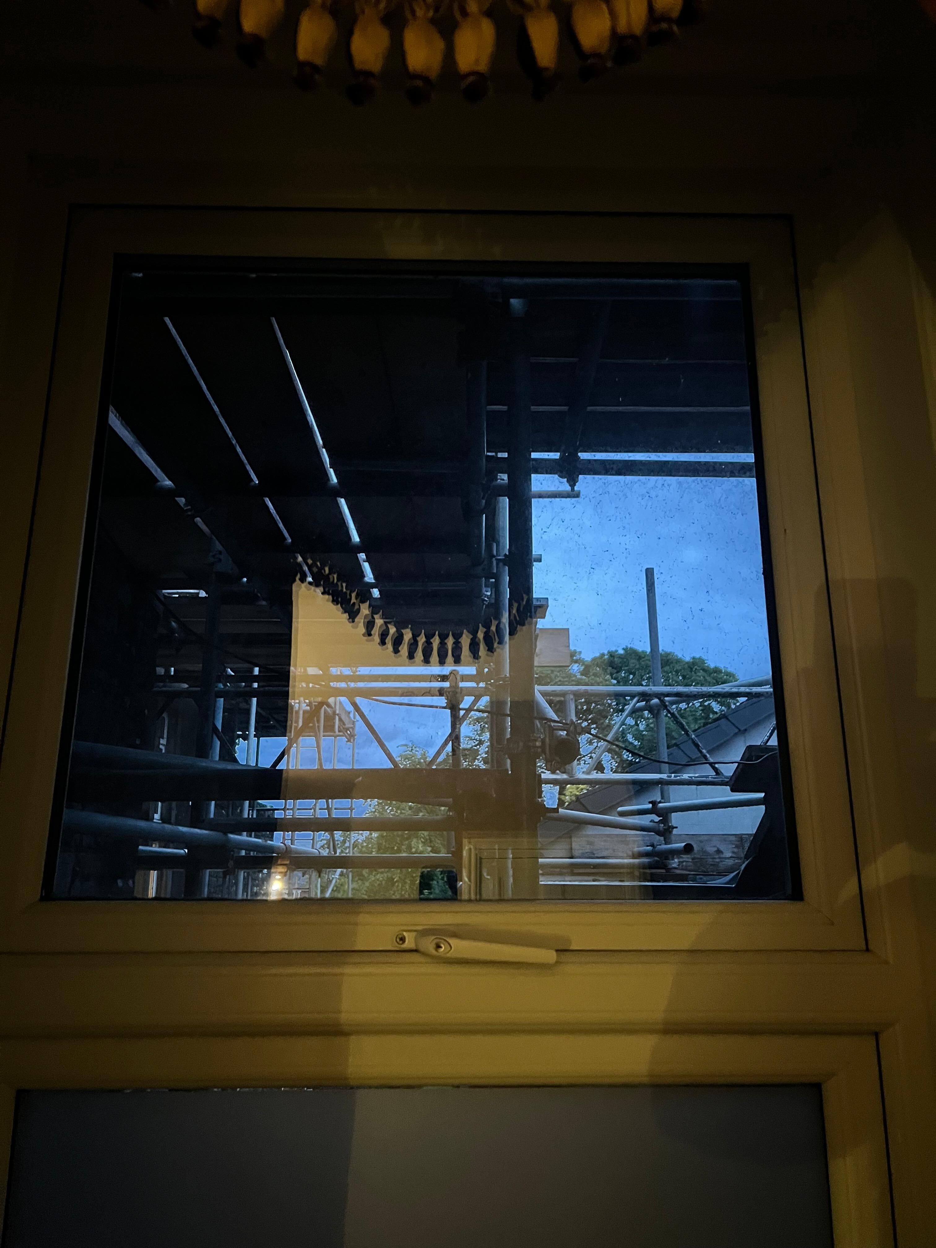 Blick aus unserem Zimmer