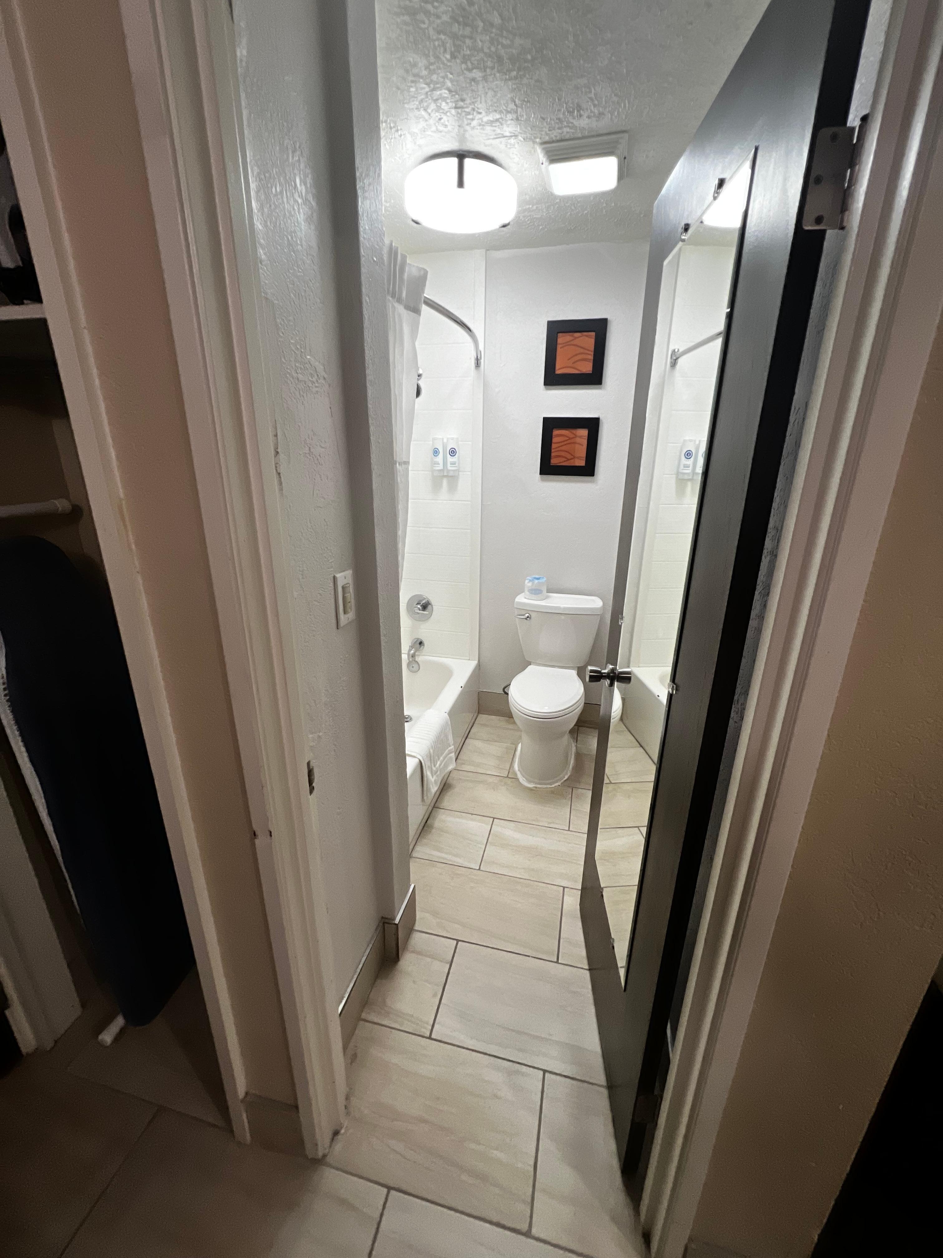 Everything is chipped and dirty