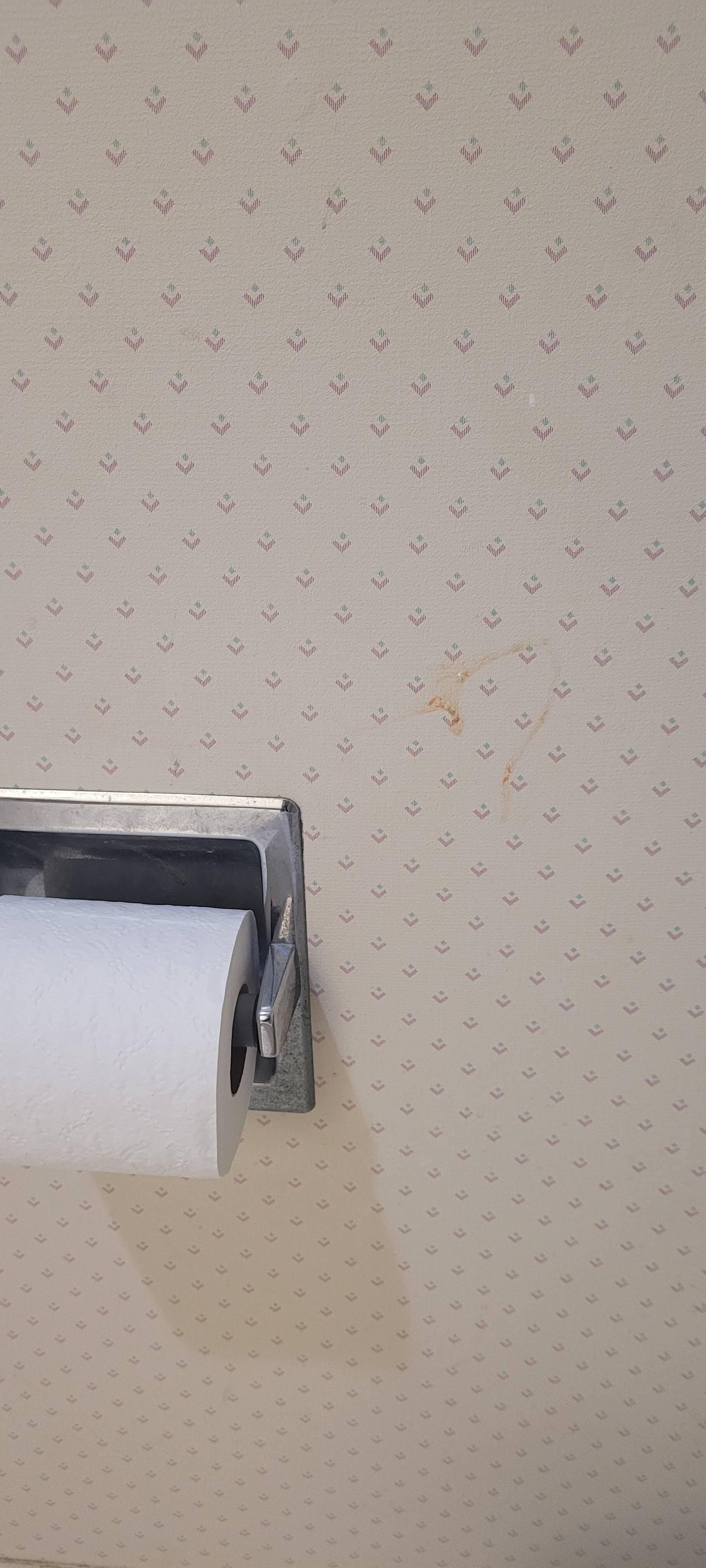 filth on the walls