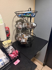 Breakfast free but nothing else
