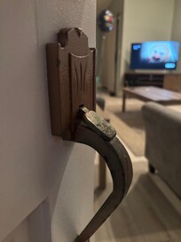 Door issue that prevented us from using this entrance.