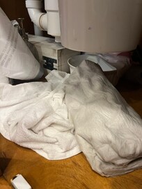 What happens when you turn the hot water on