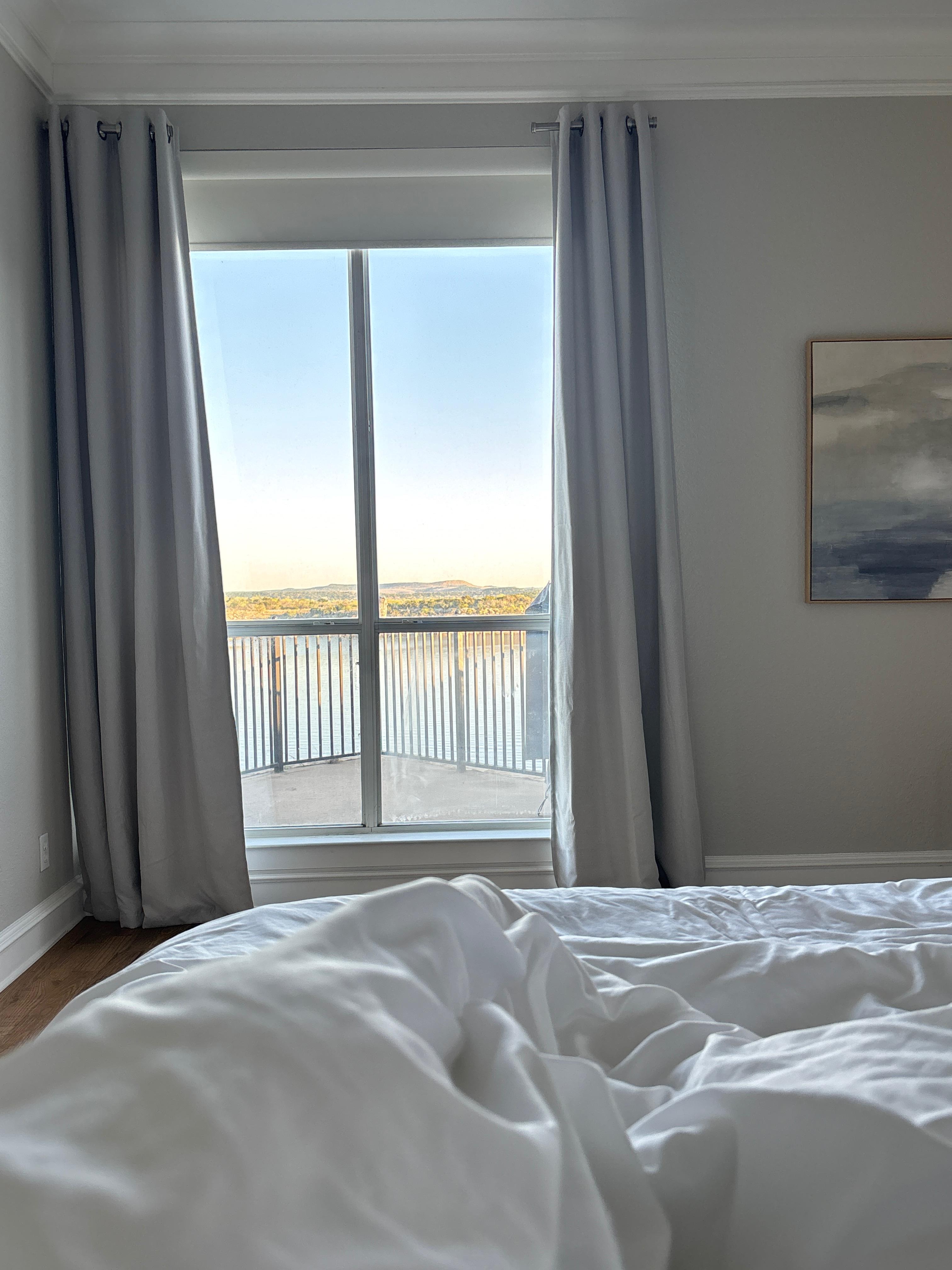 View from the master bedroom  