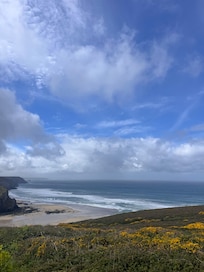 View from headland outside house