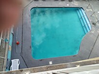 Pools were never touched clean for 3 days.