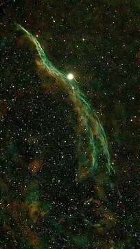The Veil Nebula from the meadow using our SeeStar S50