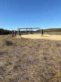 Wright brothers sculpture