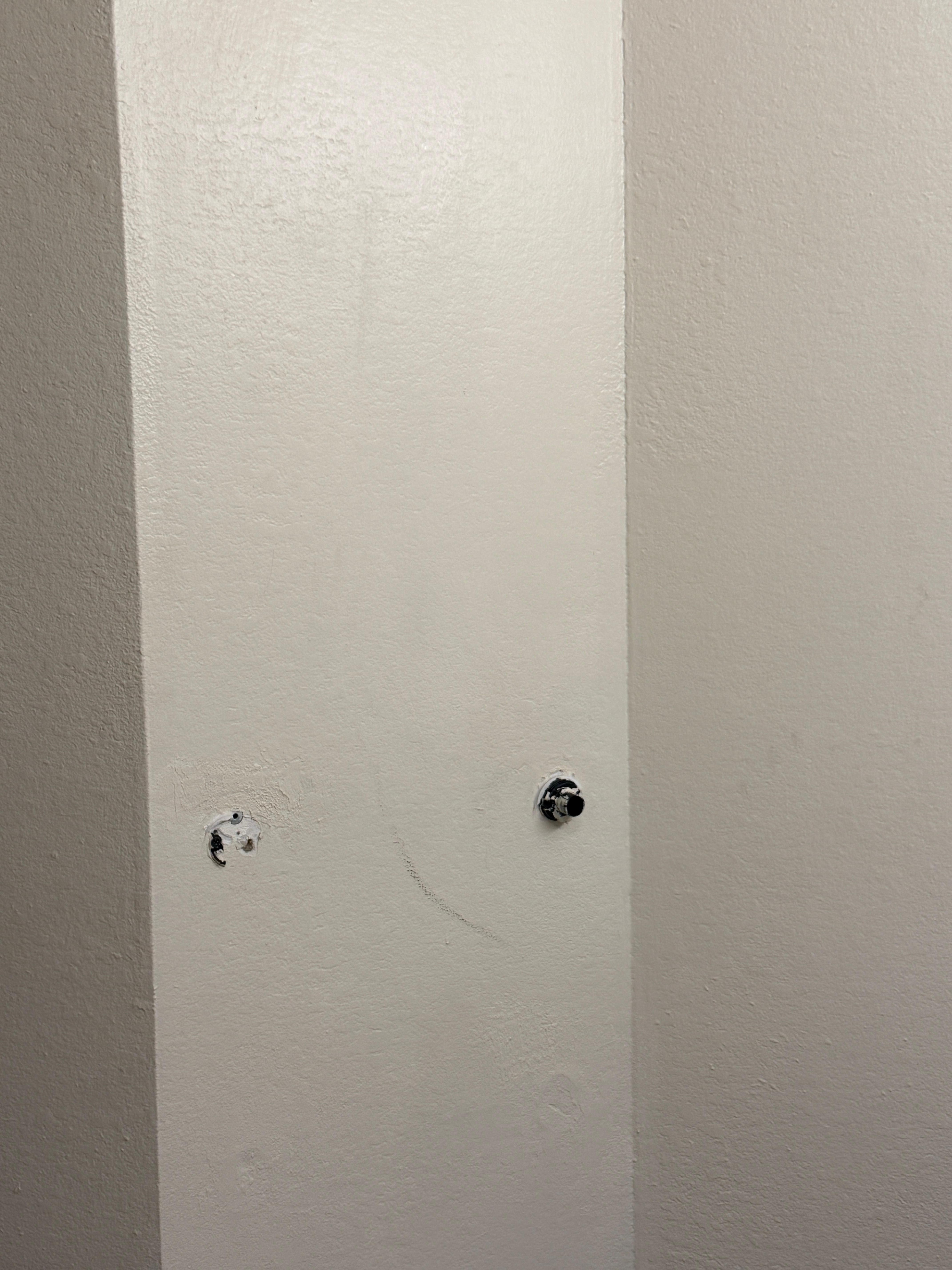 Old towel rod I assume