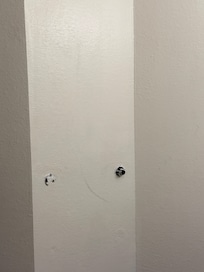 Old towel rod I assume