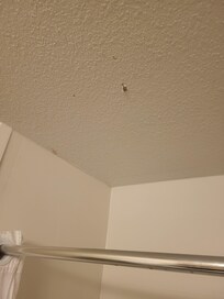 Hole in ceiling