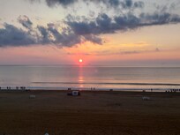 Our view from our balcony đ