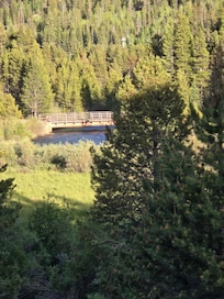 View from the master bedroom