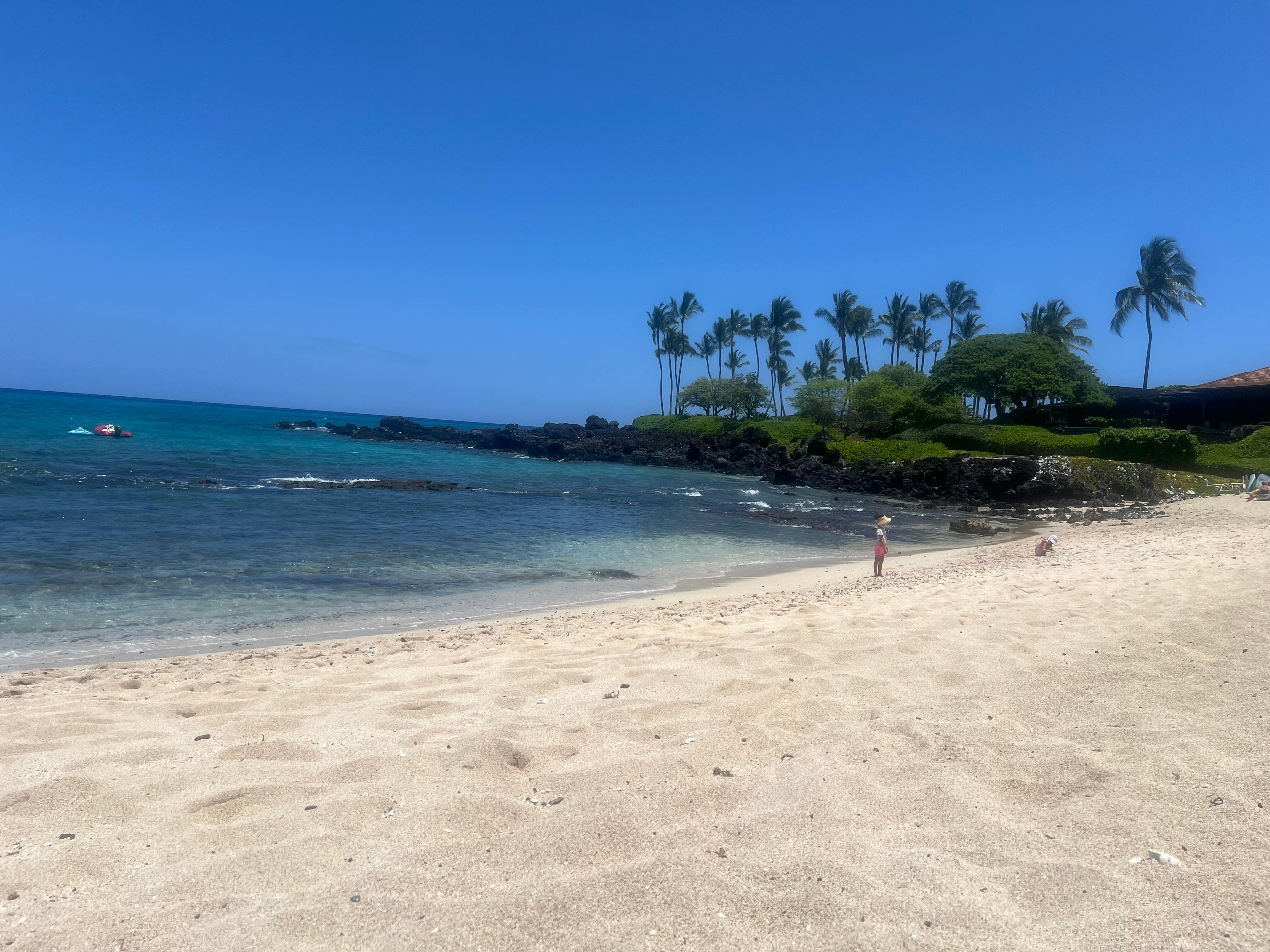 Nearby west Hawaii beach
