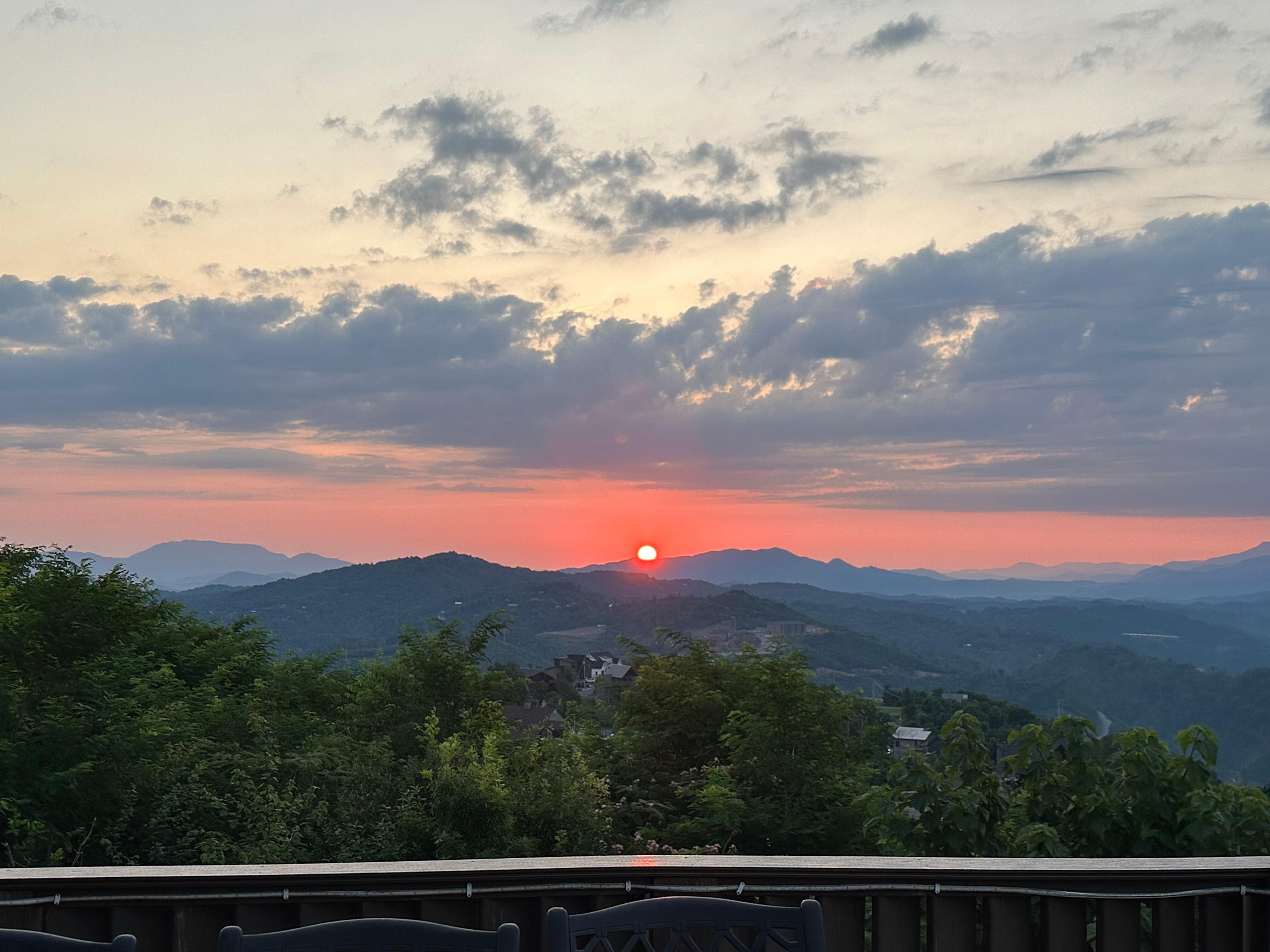 The sunrise was worth waking up for! 