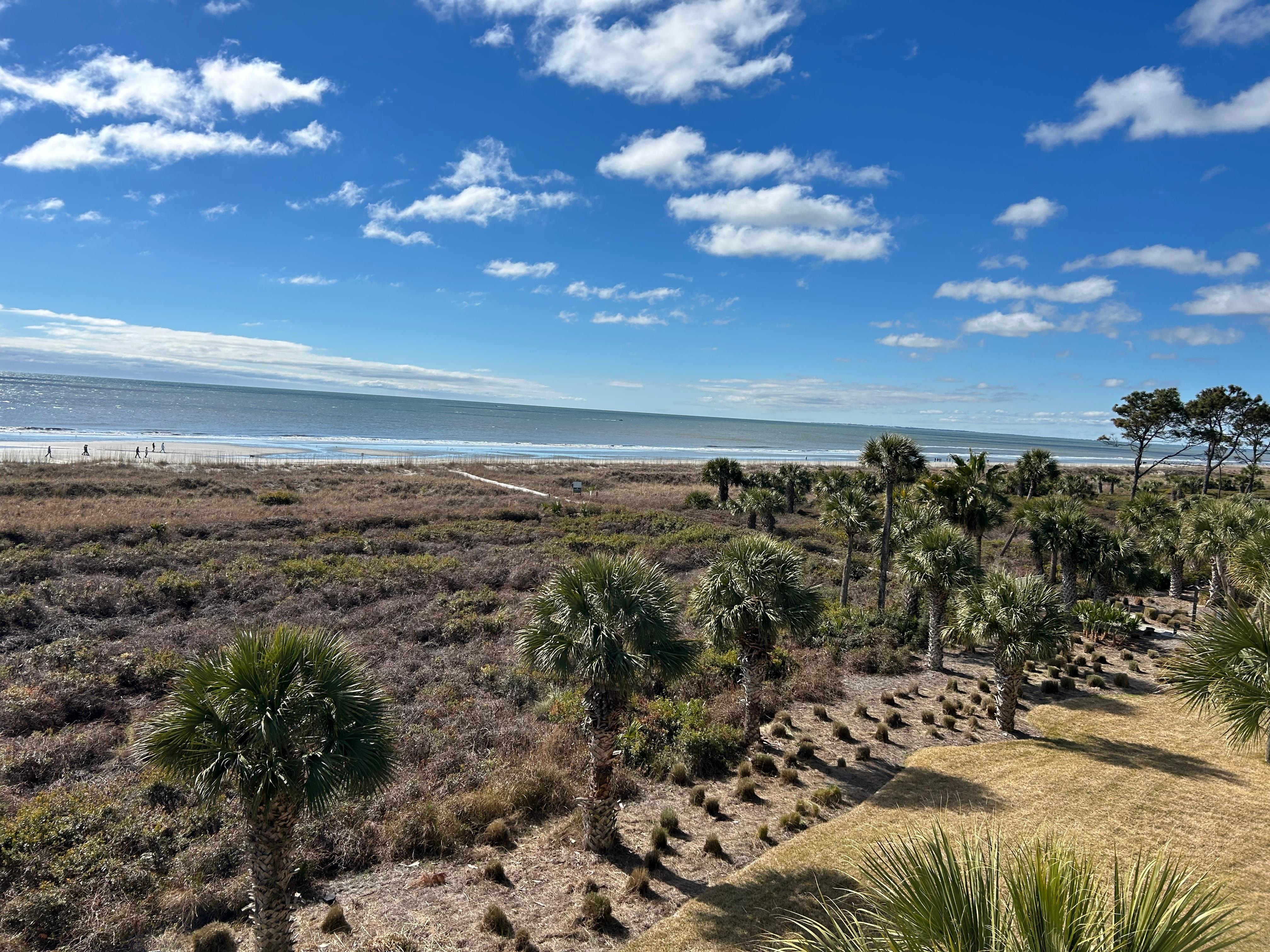 Ocean view from balcony