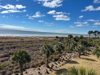 Ocean view from balcony