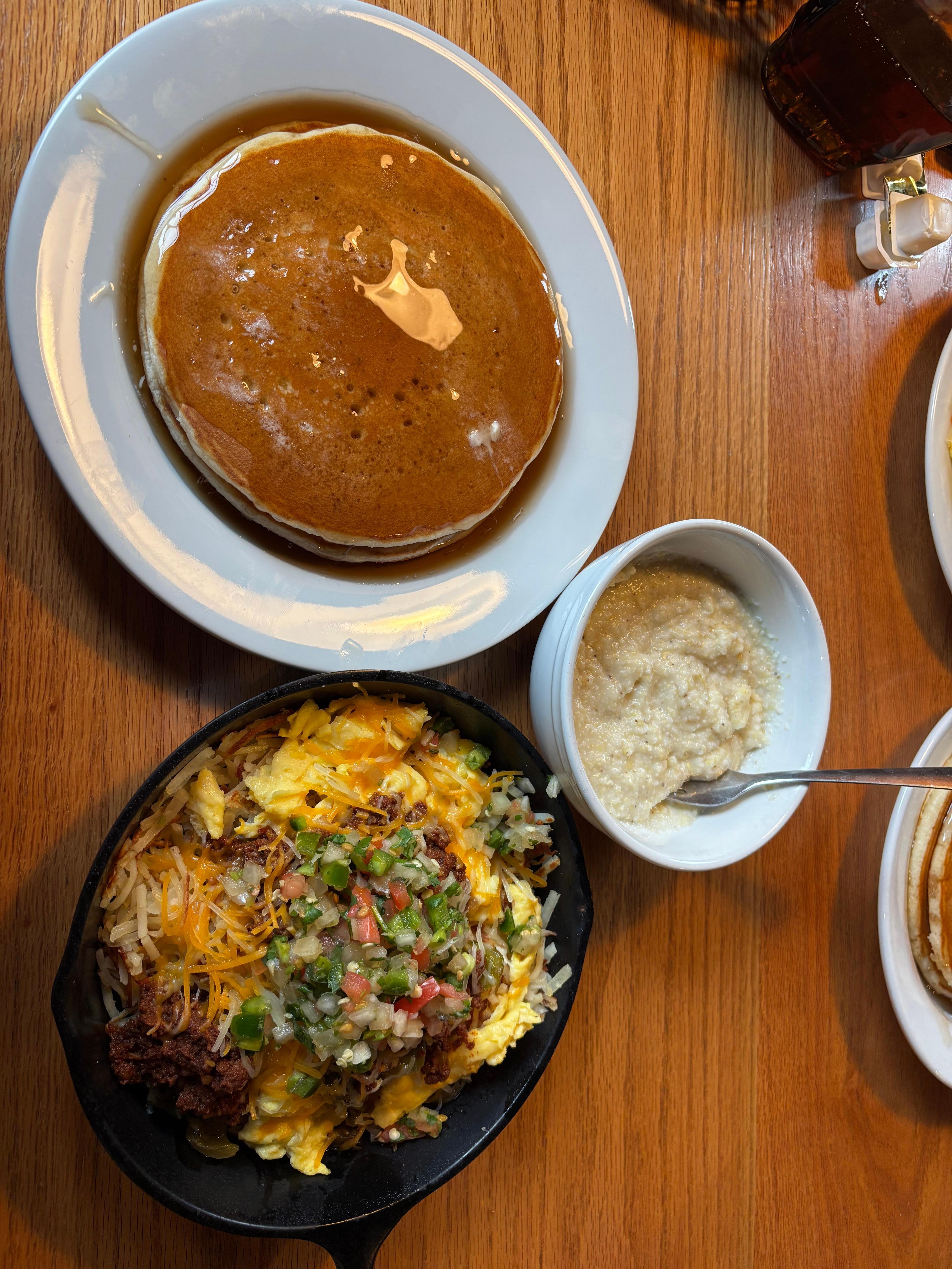 Breakfast was elite in town