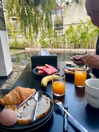 God och fräsch frukost