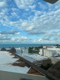 Hotel room view (2nd floor)