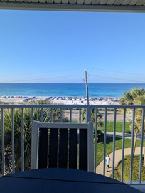 View from the balcony.