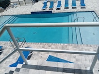 Water was so perfectly warm, and pool was so clean