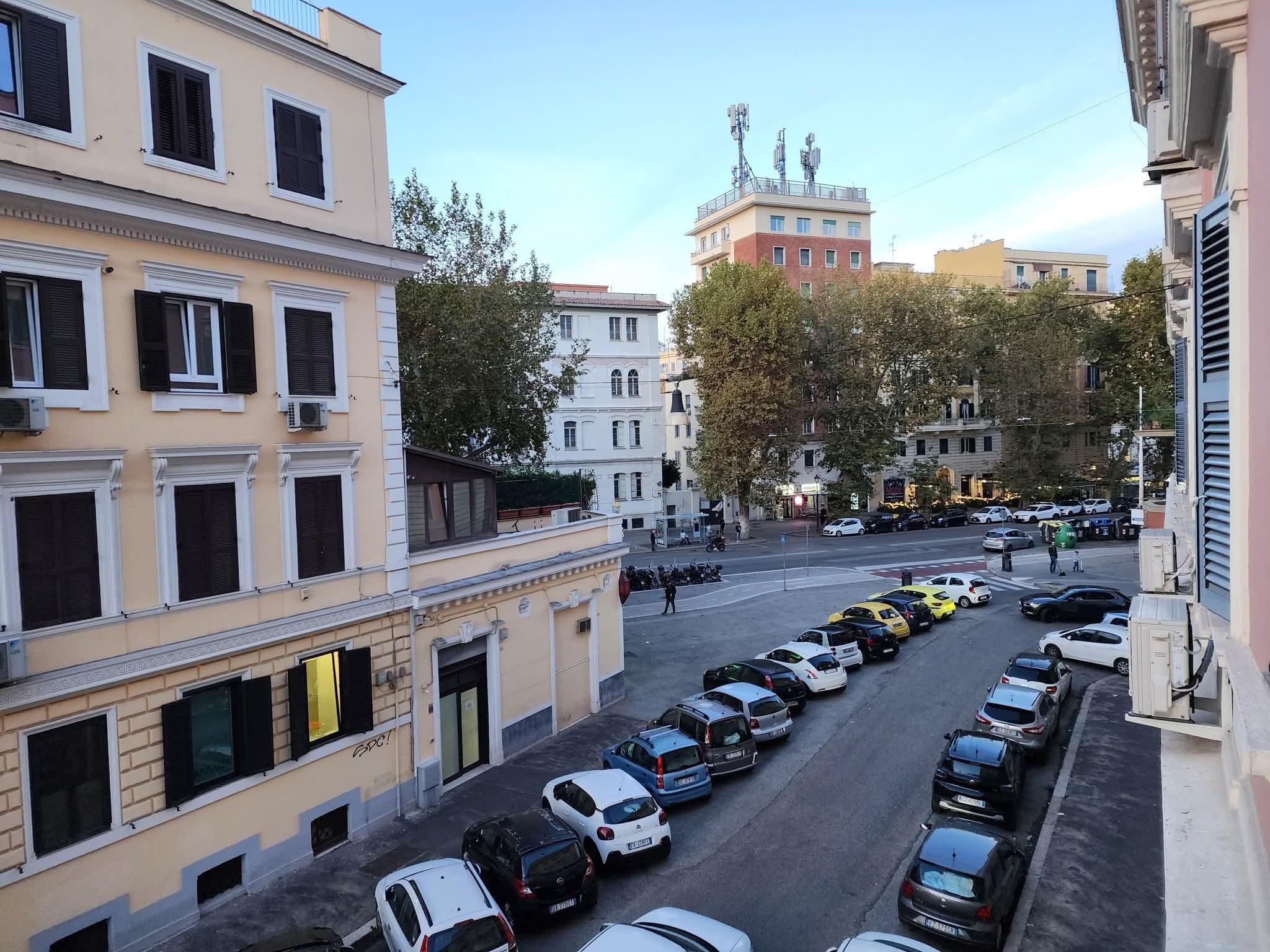 View from the living room window. 