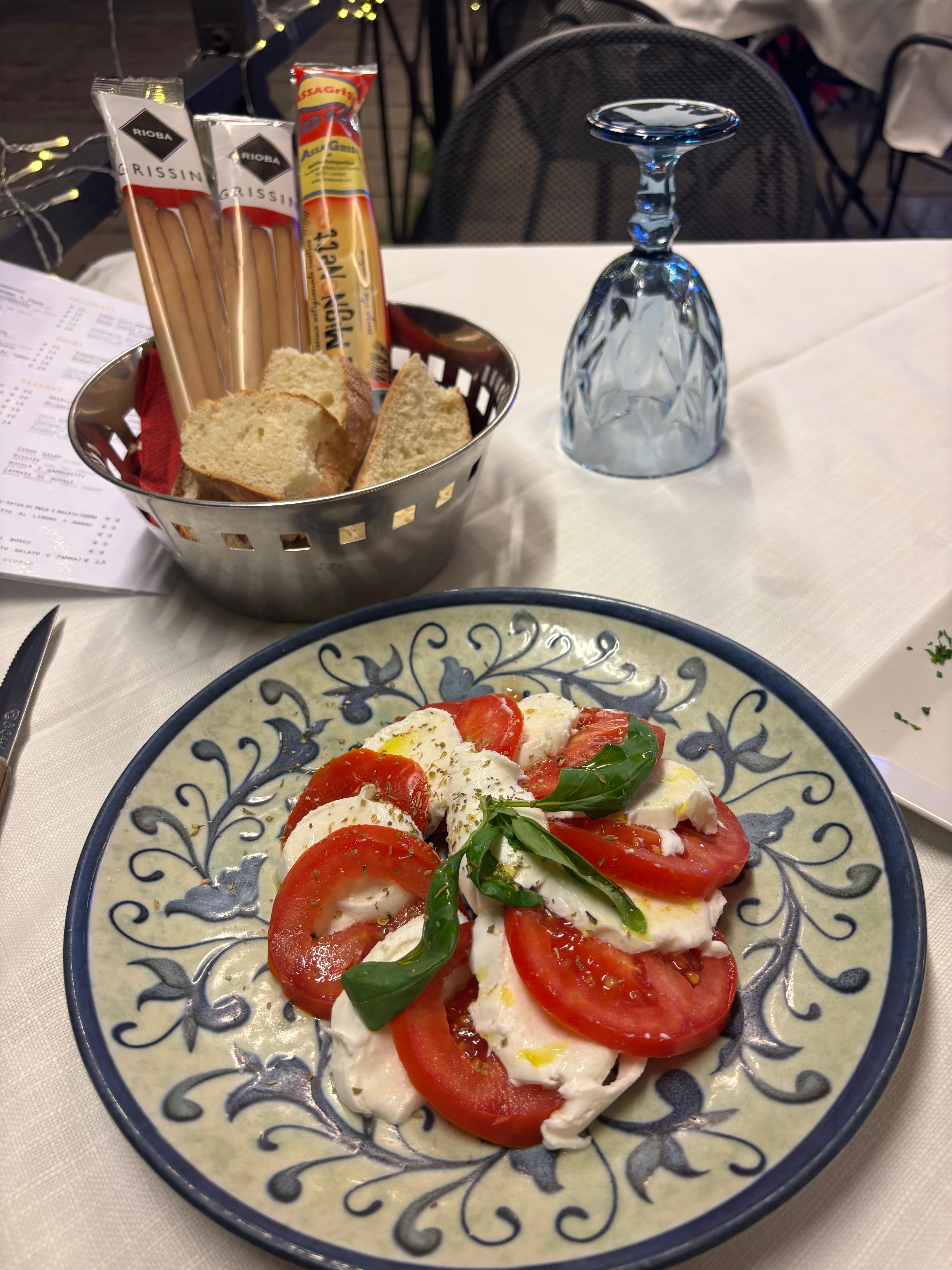 My Caprese salad