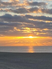 Sunrise from the beach