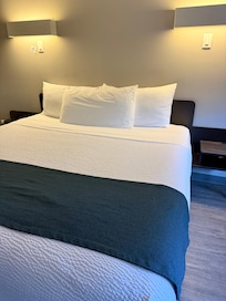 The room was clean, comfortable and spacious