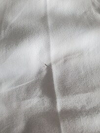 More rips in the sheets.