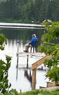 Caught fish from the dock and in our boat!