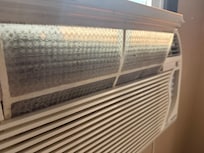 All AC unit filters were dirty and moldy