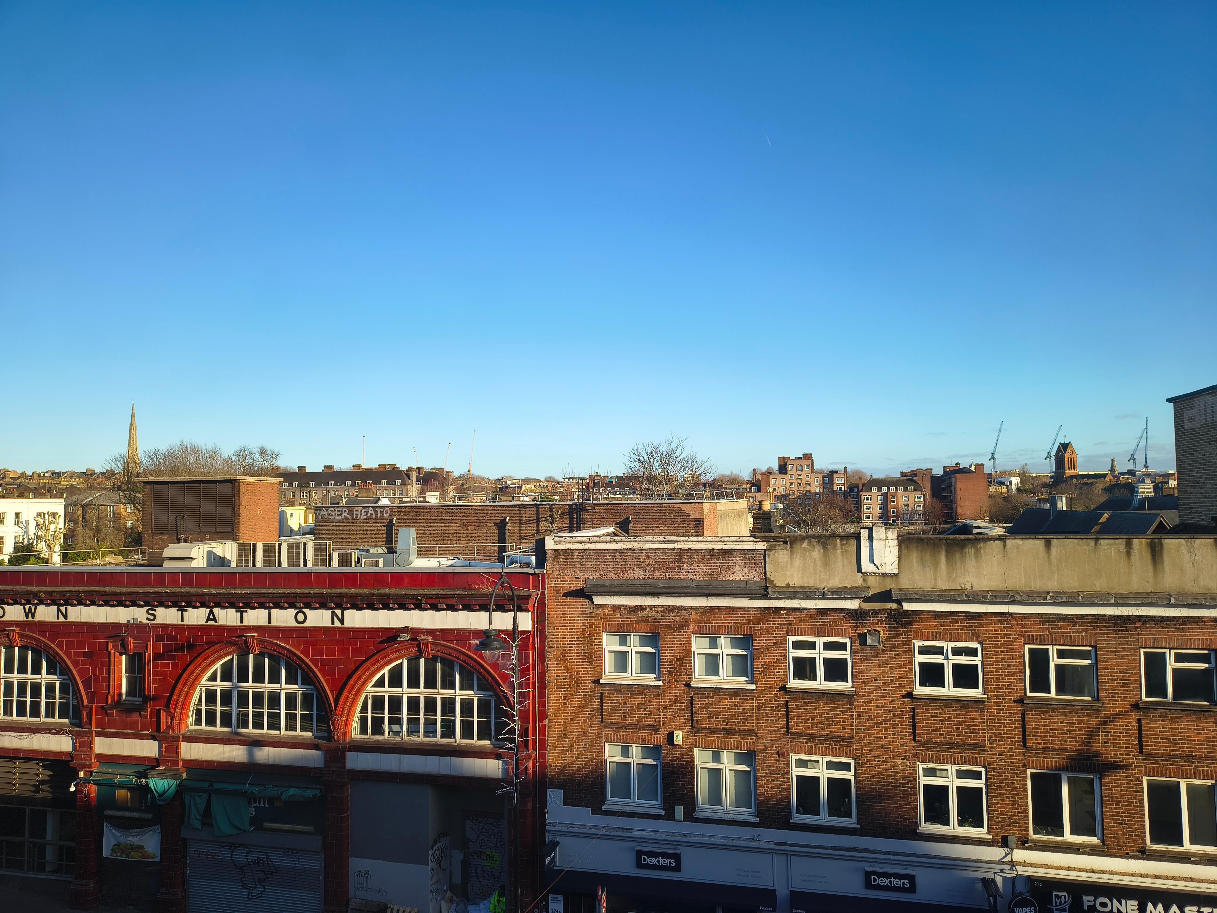 Uitzicht vanuit de woonkamer 