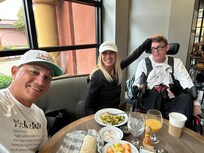 Fresh breakfast before pickleball.