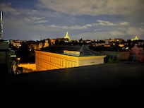Night time view from our terrace