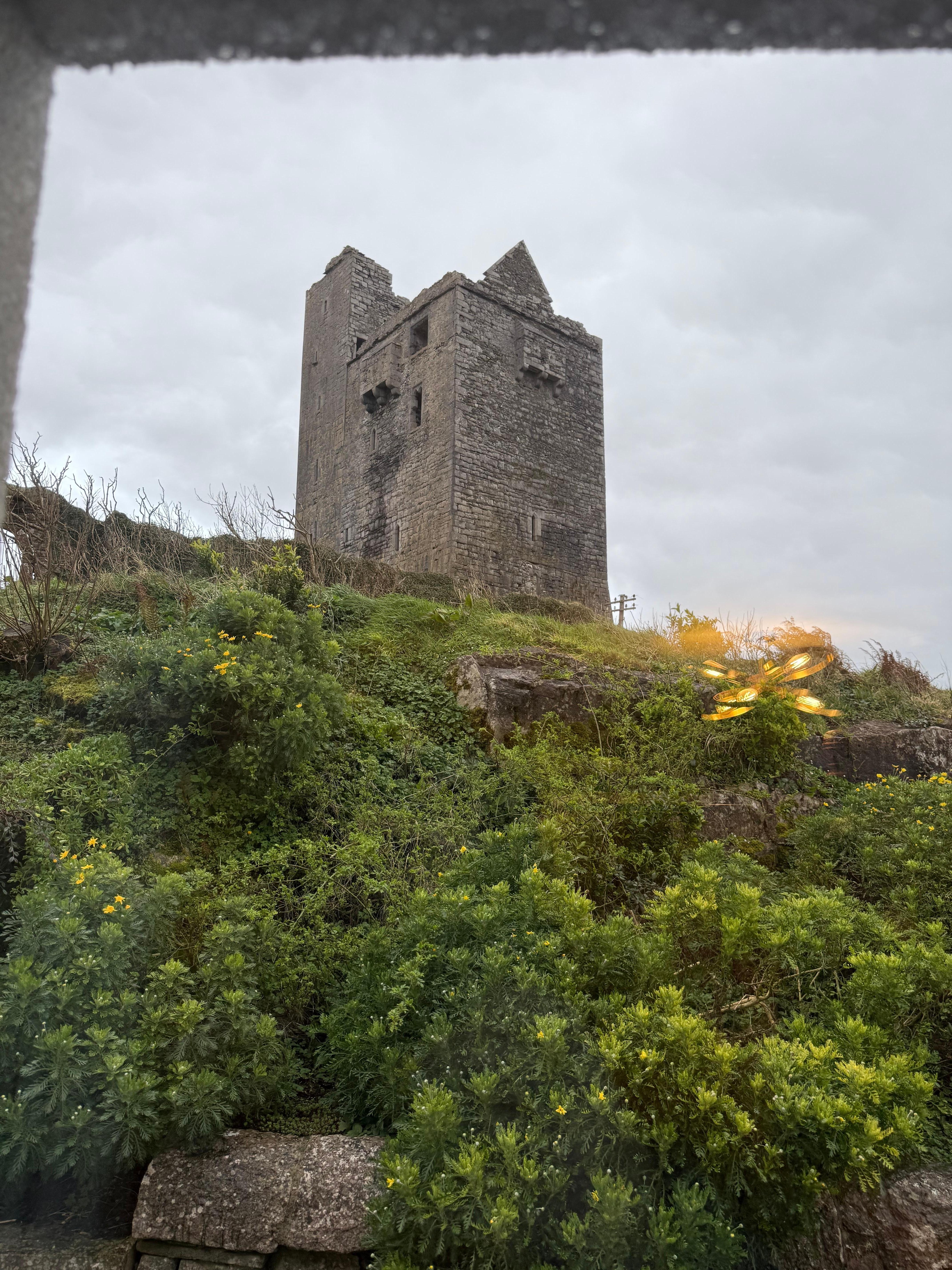 Castle view from bedroom