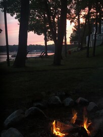 Sunset on the lake
