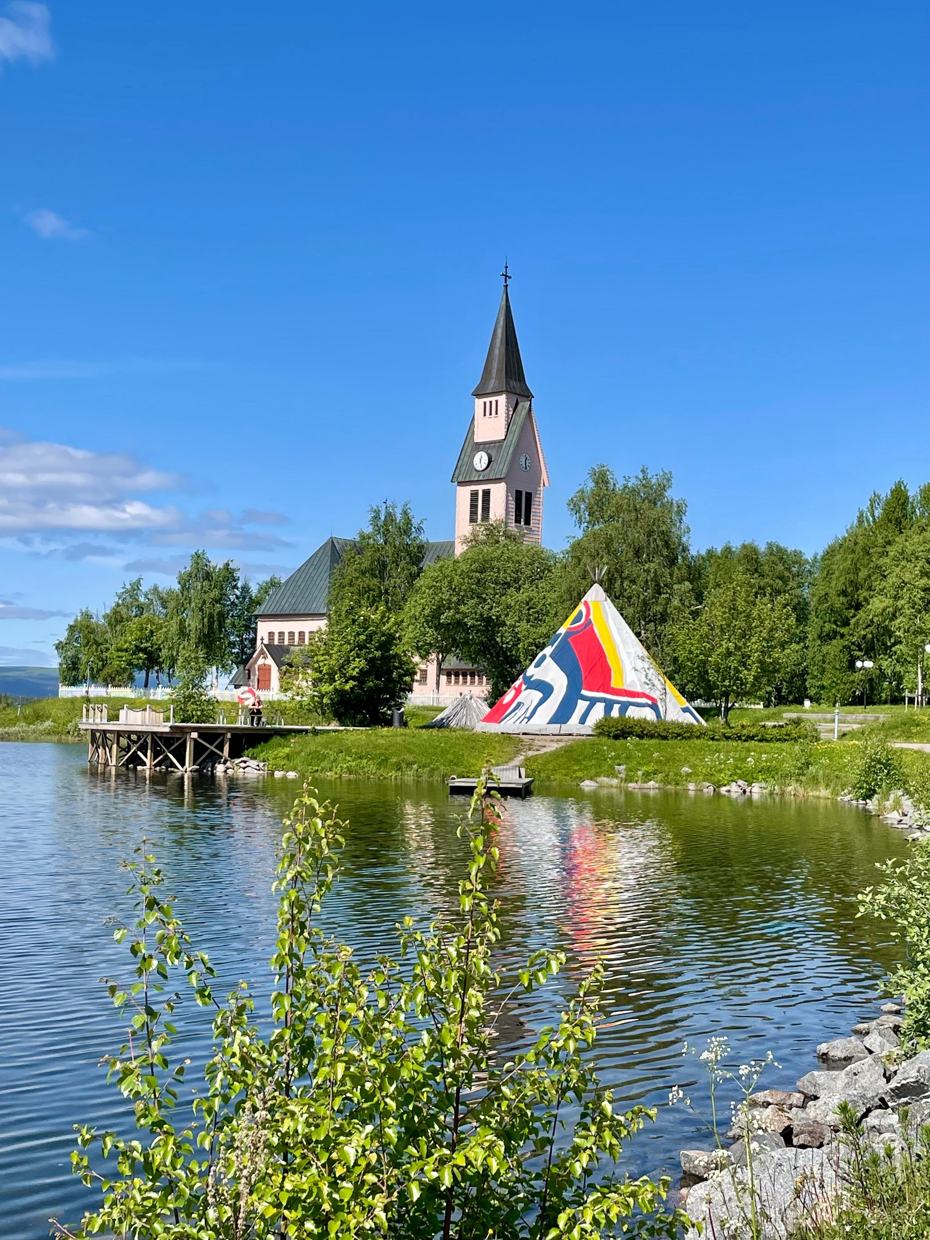 Arjeplogs vackra kyrka 