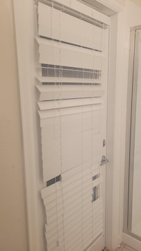 Broken blinds