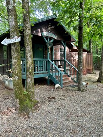 The cabin.