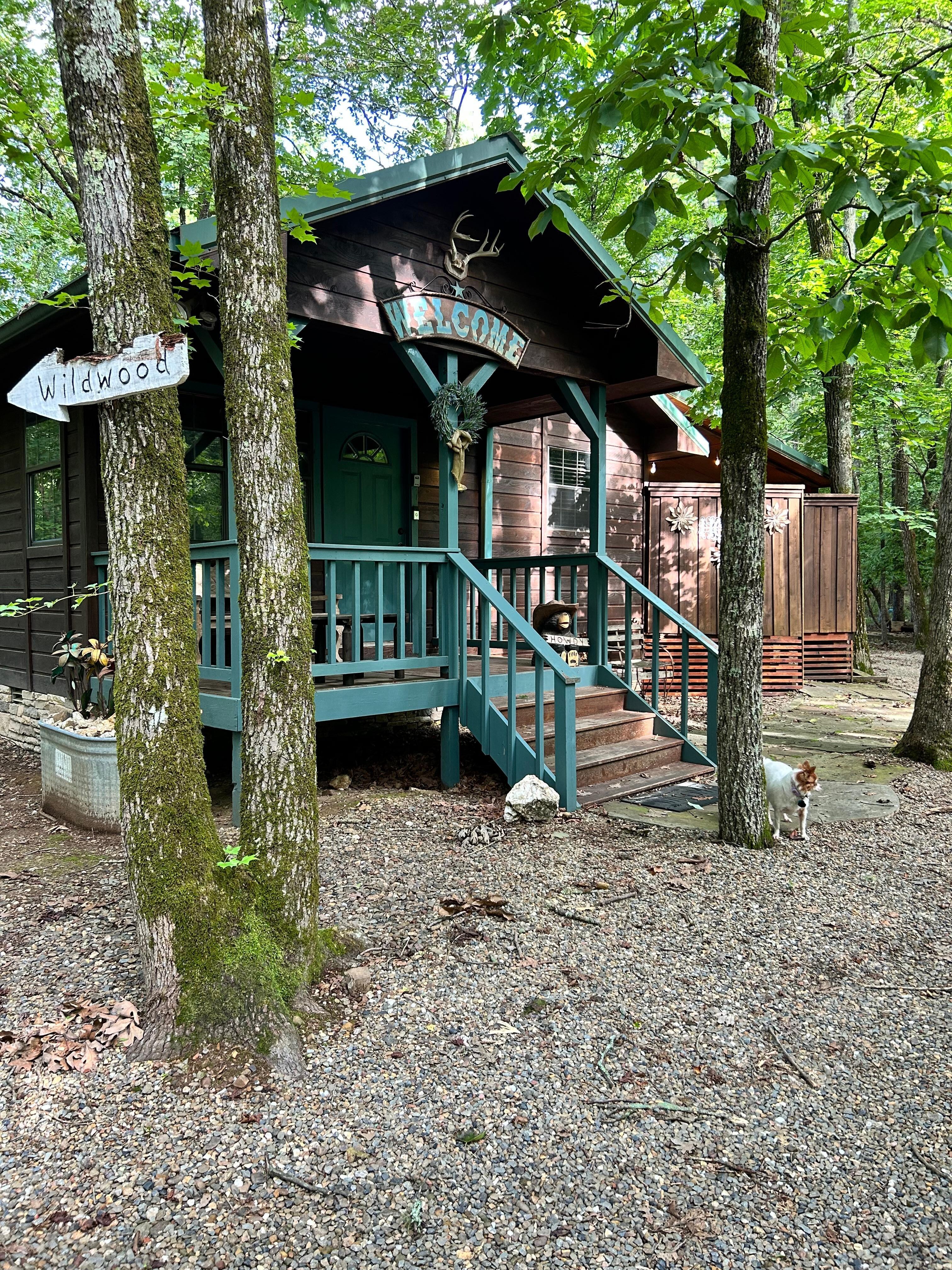 The cabin.